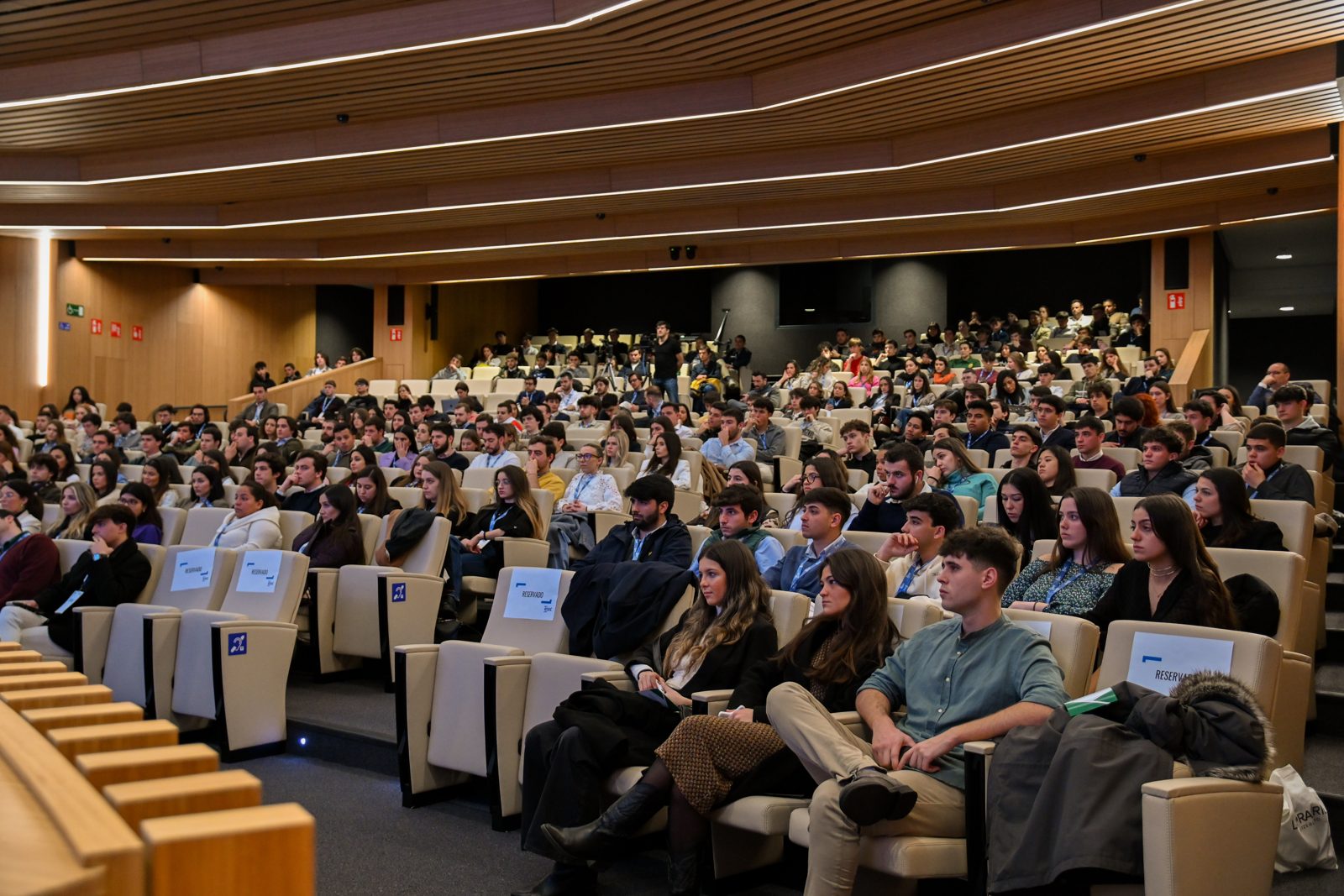 Auditorio de ESIC Madrid durante una sesión